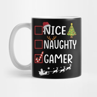 NICE NAUGHTY gamer Mug